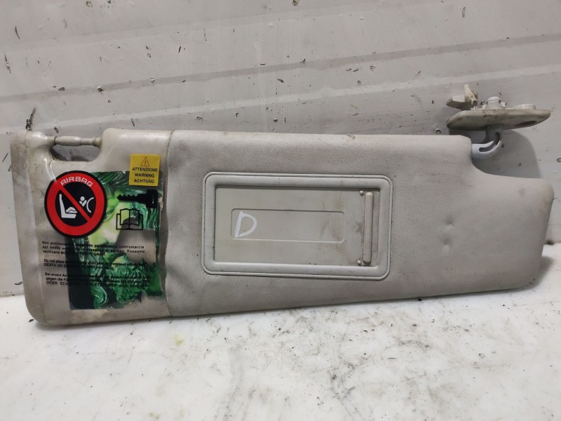 Recambio de parasol derecho para fiat idea (135) 1.3 jtd cat referencia OEM IAM 735361684  