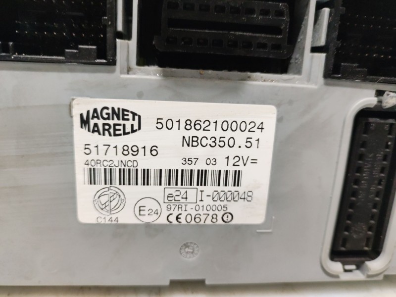 Recambio de modulo electronico para fiat idea (135) 1.3 jtd cat referencia OEM IAM   