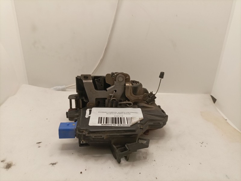 Recambio de cerradura puerta trasera derecha para skoda fabia (6y2/6y3) referencia OEM IAM 6Y0859016  