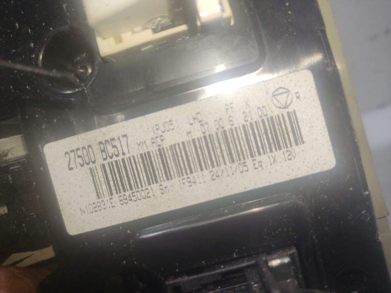 Recambio de mando climatizador para nissan micra (k12e) 1.4 cat referencia OEM IAM   