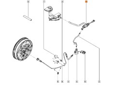 Recambio de bombin embrague para renault kadjar (ha_, hl_) 1.6 dci 130 referencia OEM IAM 306104BA1A 306104BA2A 