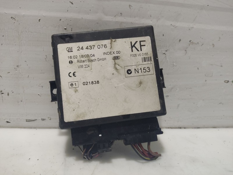 Recambio de modulo electronico para opel zafira a referencia OEM IAM  24437076 