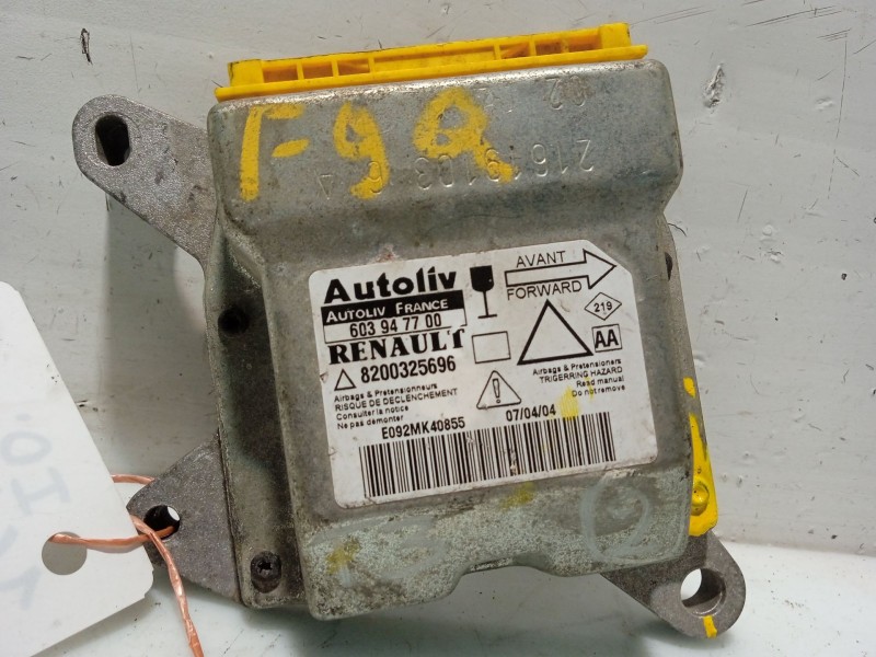 Recambio de centralita airbag para renault laguna (b56) referencia OEM IAM 8200325696 603947700 