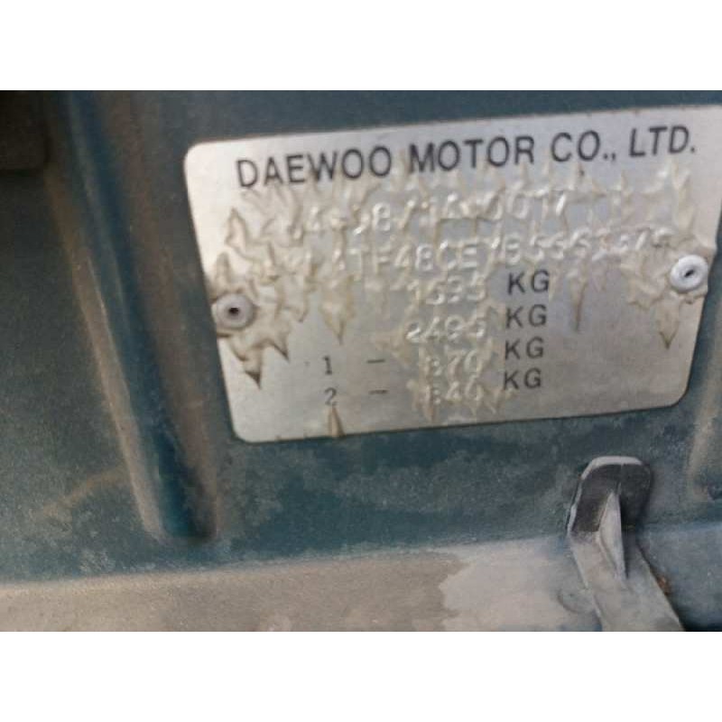 daewoo lanos 1.6 cat   |   0.97 - ... | 1997 | 106 cv / 78 kw del año 1997