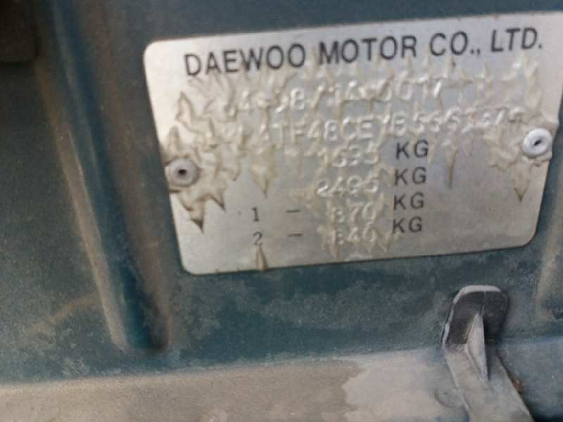 daewoo lanos 1.6 cat   |   0.97 - ... | 1997 | 106 cv / 78 kw del año 1997