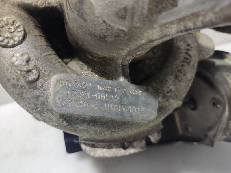 Recambio de turbocompresor para toyota corolla verso (zer_, zze12_, r1_) 2.0 d-4d (cur10_) referencia OEM IAM   