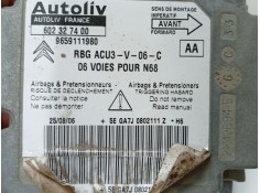 Recambio de centralita airbag para citroën xsara picasso (n68) 1.6 hdi referencia OEM IAM 9659111980  602327400 2