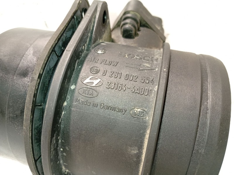 Recambio de caudalimetro para kia carnival ii (gq) 2.9 crdi referencia OEM IAM 281644A000  0281002554