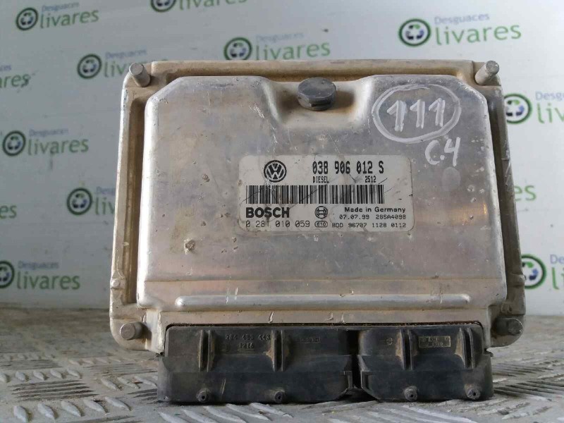 Recambio de centralita motor uce para seat toledo (1m2) stella   |   01.99 - 12.03 | 1999 - 2003 | 90 cv / 66 kw referencia OEM  Recambio de centralita motor uce para seat toledo (1m2) stella   |   01.99 - 12.03 | 1999 - 2003 | 90 cv / 66 kw referencia OEM