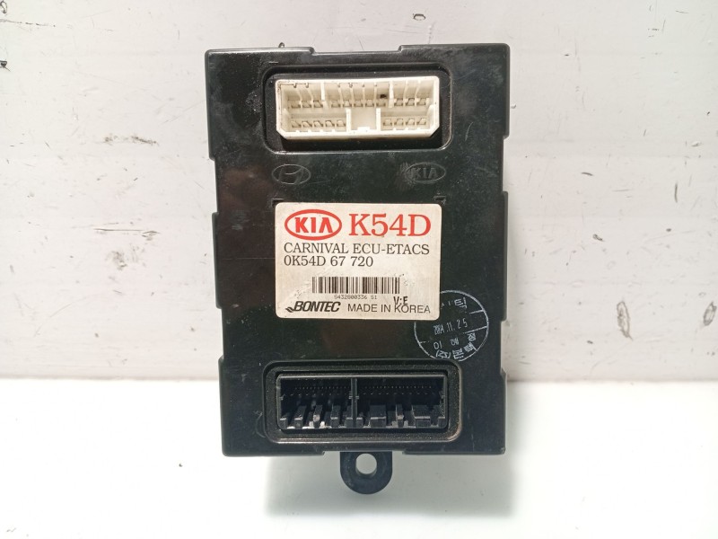 Recambio de modulo electronico para kia carnival ii (gq) 2.9 crdi referencia OEM IAM 0K54D67720  