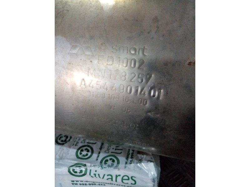 Recambio de silenciador trasero para  referencia OEM IAM A4544901401  