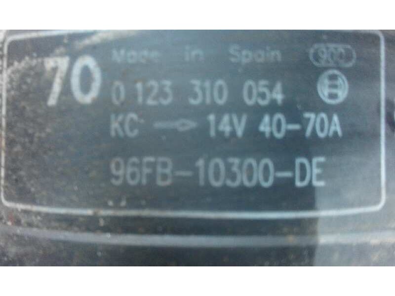 Recambio de alternador para ford fiesta berlina (dx) 1.4 16v cat   |   0.99 - 0.02 | 1999 - 2002 | 90 cv / 66 kw referencia OEM  Recambio de alternador para ford fiesta berlina (dx) 1.4 16v cat   |   0.99 - 0.02 | 1999 - 2002 | 90 cv / 66 kw referencia OEM