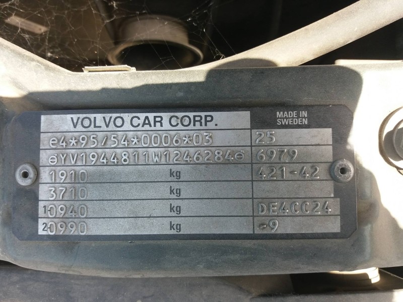 volvo serie 940 berlina/familiar del año 1997