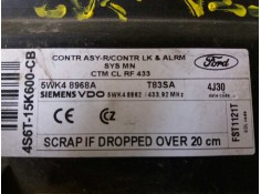 Recambio de centralita cierre para  referencia OEM IAM 5WK48968A 4S6T15K600CB  2