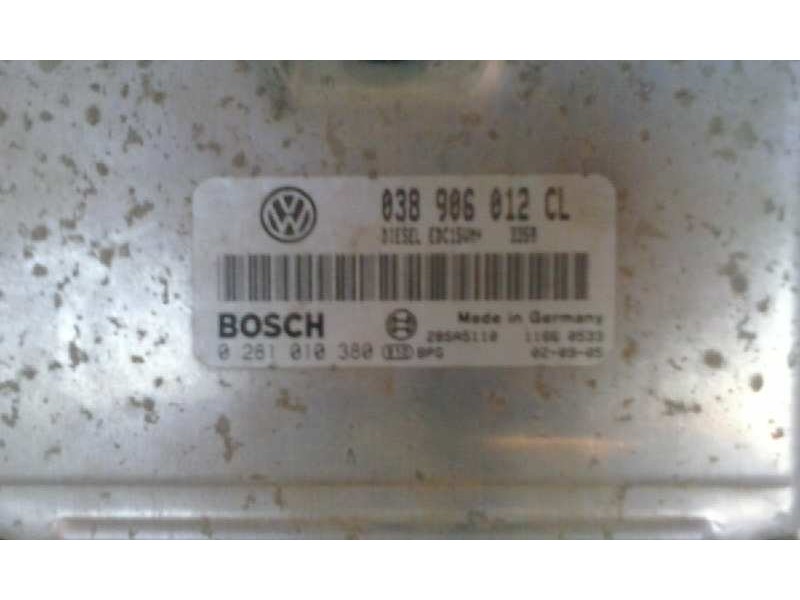 Recambio de centralita motor uce para skoda octavia berlina (1u2) elegance   |   08.00 - 12.04 | 2000 - 2004 | 110 cv / 81 kw re