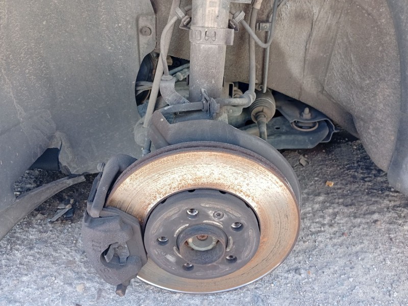 Recambio de mangueta delantera izquierda para skoda fabia ii (542) 1.2 referencia OEM IAM 6Q0407255AC  