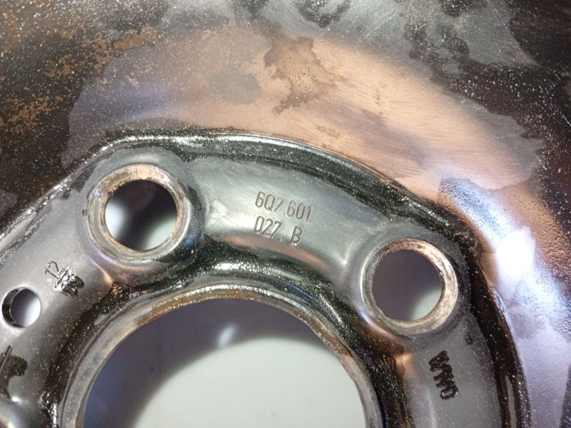 Recambio de llanta delantera izquierda para skoda fabia ii (542) 1.2 referencia OEM IAM 6Q7601027B  