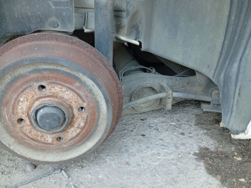 Recambio de eje trasero para peugeot 207/207+ (wa_, wc_) 1.4 hdi referencia OEM IAM 5148L2  