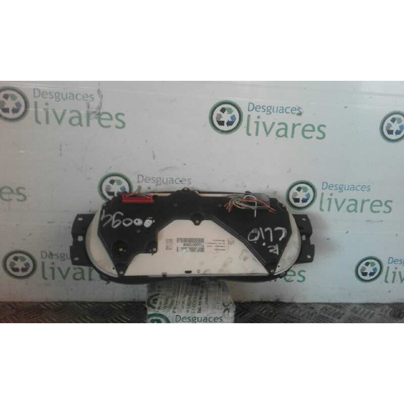Recambio de cuadro instrumentos para renault clio ii fase i (b/cbo) 1.2   |   0.98 - ... | 1998 | 75 cv / 55 kw referencia OEM I Recambio de cuadro instrumentos para renault clio ii fase i (b/cbo) 1.2   |   0.98 - ... | 1998 | 75 cv / 55 kw referencia OEM I