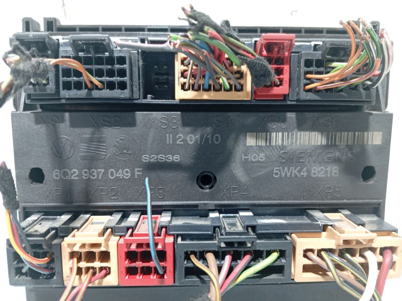 Recambio de modulo electronico para skoda fabia ii (542) 1.2 referencia OEM IAM 6Q2937049F  5WK48218