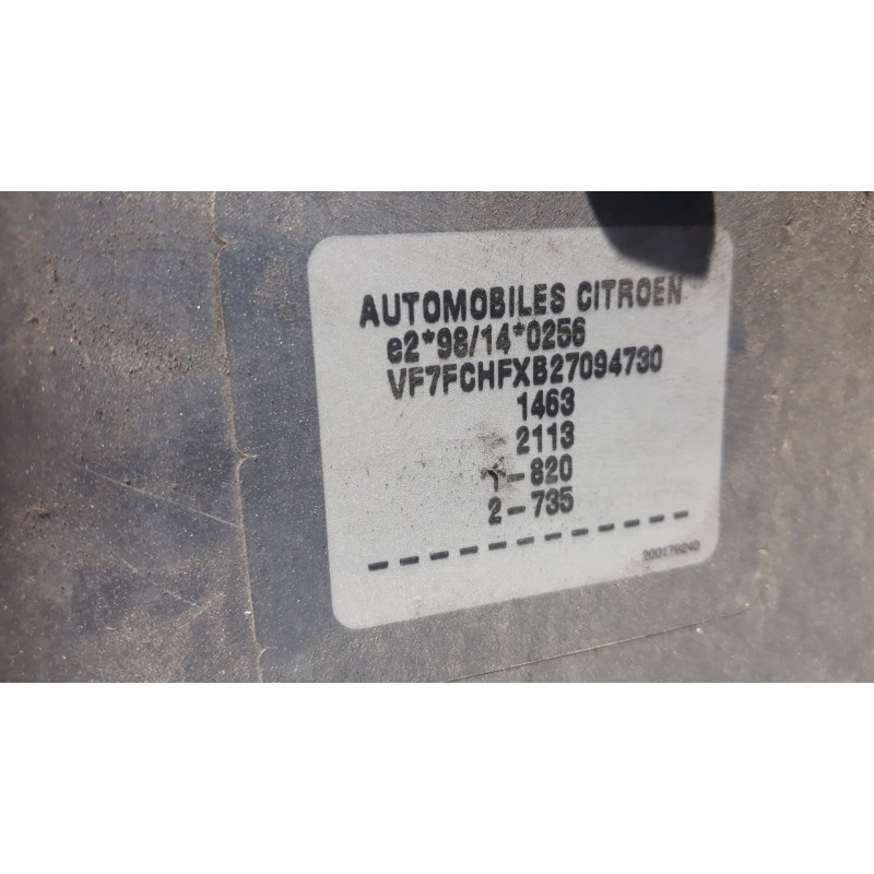 citroen c3 1.1   |   0.95 - 0.10 | 1995 - 2010 | 60 cv / 44 kw del año 1995