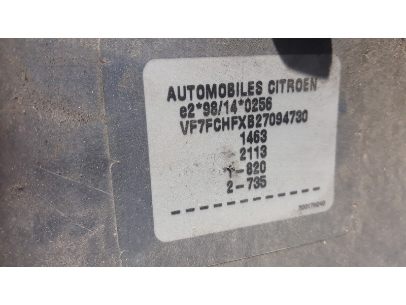 citroen c3 1.1   |   0.95 - 0.10 | 1995 - 2010 | 60 cv / 44 kw del año 1995