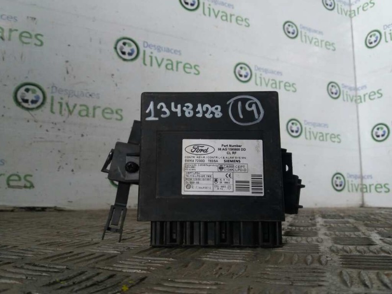 Recambio de centralita cierre para ford focus berlina (cak) ambiente   |   08.98 - 12.04 | 1998 - 2004 | 90 cv / 66 kw referenci