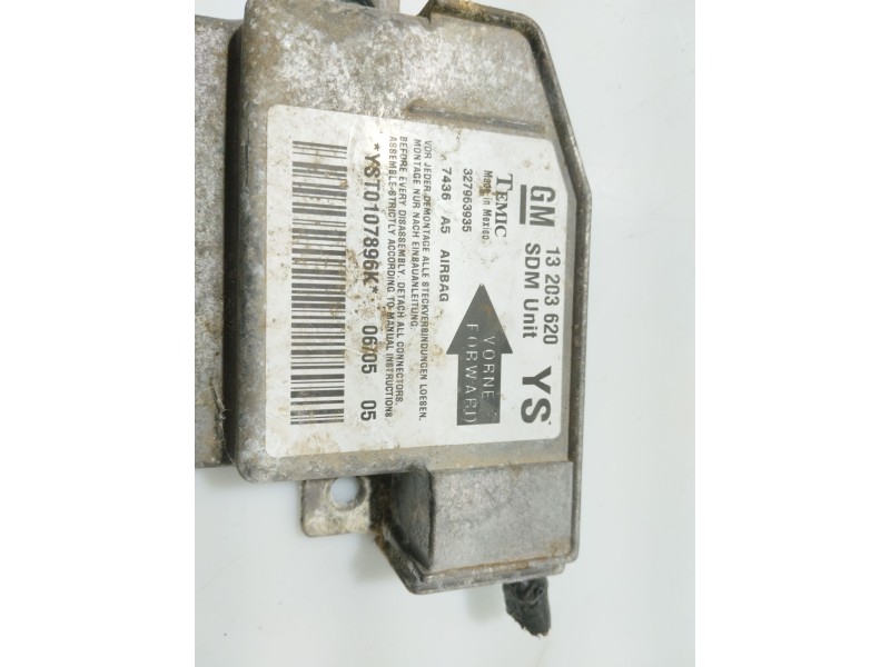 Recambio de centralita airbag para opel meriva 1.7 16v cdti referencia OEM IAM   