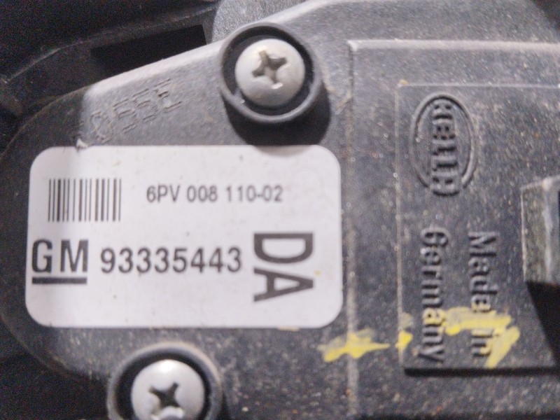 Recambio de pedal acelerador para opel meriva 1.7 16v cdti referencia OEM IAM   