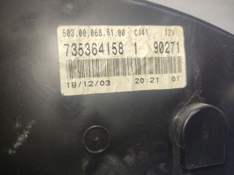 Recambio de cuadro instrumentos para fiat idea (135) 1.4 referencia OEM IAM   