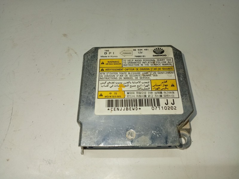 Recambio de centralita airbag para daewoo kalos (klas) 1.4 referencia OEM IAM   