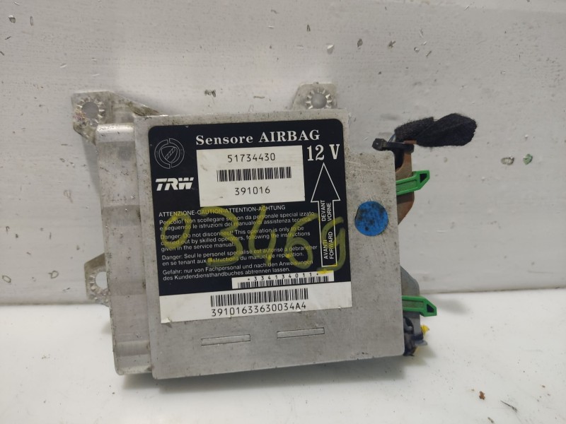 Recambio de centralita airbag para fiat idea (135) 1.4 referencia OEM IAM   