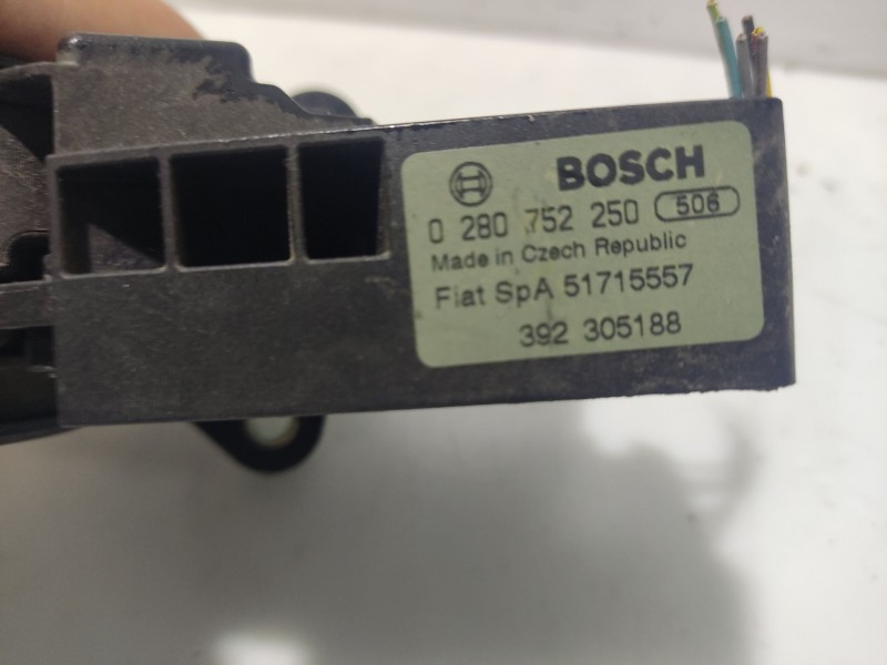 Recambio de pedal acelerador para fiat idea (135) 1.4 referencia OEM IAM   