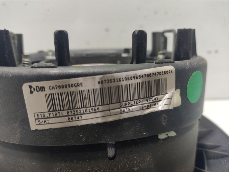 Recambio de airbag delantero izquierdo para fiat idea (135) 1.4 referencia OEM IAM   