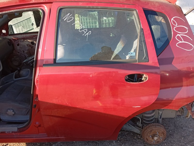 Recambio de puerta trasera izquierda para daewoo kalos (klas) 1.4 referencia OEM IAM 96942265  