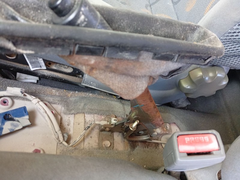 Recambio de palanca freno de mano para daewoo kalos (klas) 1.4 referencia OEM IAM 96534830  