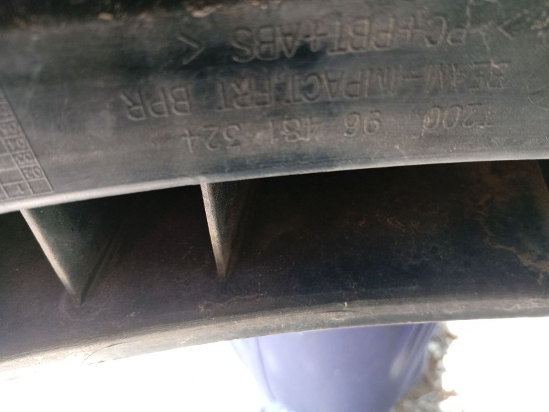 Recambio de refuerzo paragolpes delantero para daewoo kalos (klas) 1.4 referencia OEM IAM 96481324  