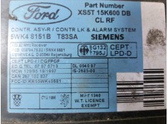 Recambio de centralita cierre para ford escort berl./turnier básico berlina   |   0.95 - ... | 1995 | 60 cv / 44 kw referencia O 2