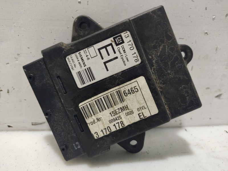 Recambio de modulo electronico para opel vectra c berlina 2.0 dti referencia OEM IAM 13170178  5WK46005