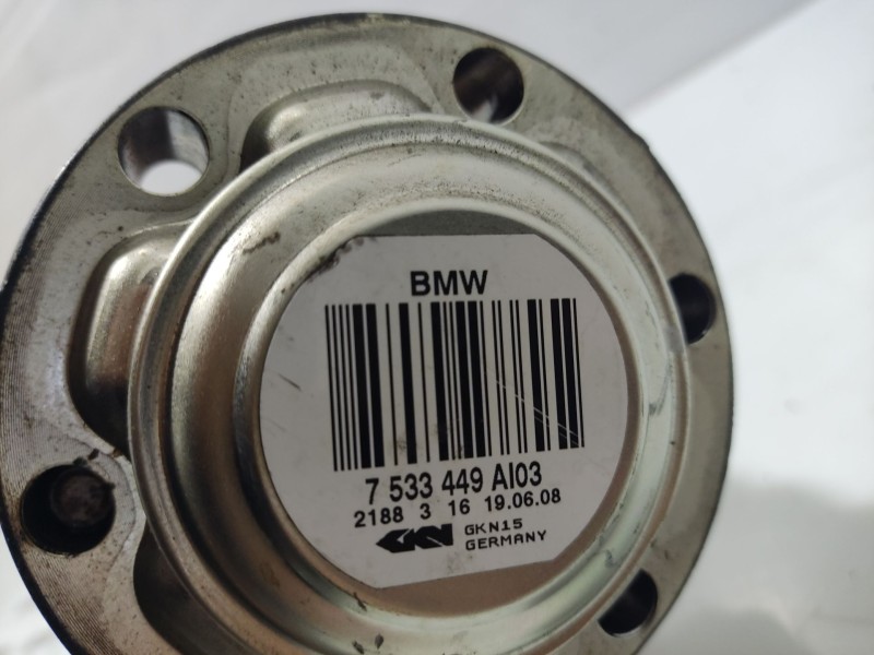 Recambio de transmision trasera izquierda para bmw serie 3 touring (e91) 320d referencia OEM IAM 33217561783  