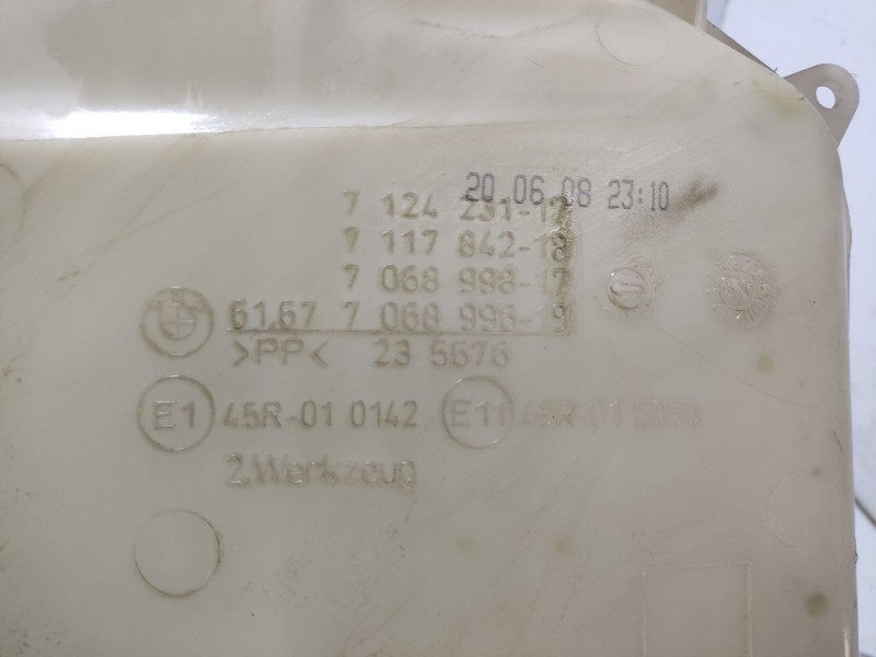 Recambio de deposito limpia para bmw serie 3 touring (e91) 320d referencia OEM IAM 61677238667  