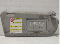 Recambio de parasol derecho para mazda 3 berlina (bk) referencia OEM IAM BP4P69270C77  