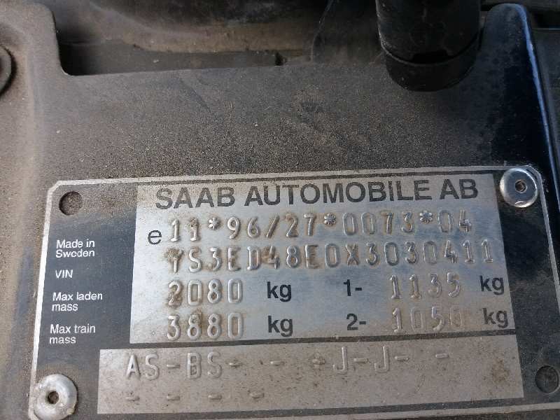 saab 9-5 sedán 2.3 cat   |   0.97 - ... | 1997 | 170 cv / 125 kw del año 1997