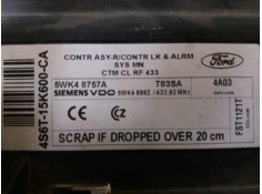 Recambio de centralita cierre para ford fiesta (cbk) trend   |   11.01 - 12.06 | 2001 - 2006 | 80 cv / 59 kw referencia OEM IAM  2