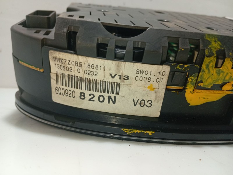 Recambio de cuadro instrumentos para volkswagen polo iv (9n_, 9a_) 1.2 referencia OEM IAM 6Q0920820N  110080125021A