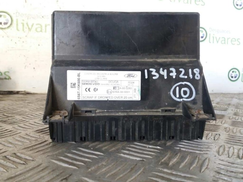 Recambio de modulo confort para ford fiesta (cbk) ambiente   |   11.01 - 12.08 | 2001 - 2008 | 69 cv / 51 kw referencia OEM IAM 