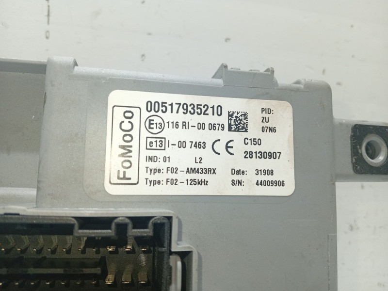 Recambio de modulo electronico para ford ka (ru8) 1.3 tdci referencia OEM IAM 00517935210  28130907