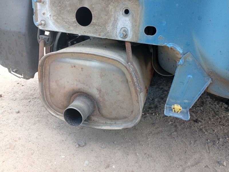 Recambio de tubo escape trasero para ford ka (ru8) 1.3 tdci referencia OEM IAM 1732911  