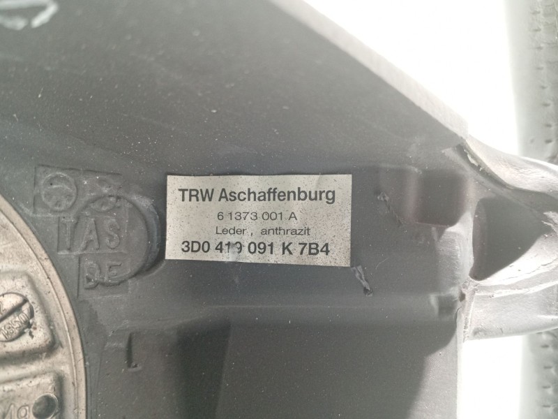 Recambio de volante para volkswagen touareg (7la, 7l6, 7l7) 2.5 r5 tdi referencia OEM IAM 3D0419091K  