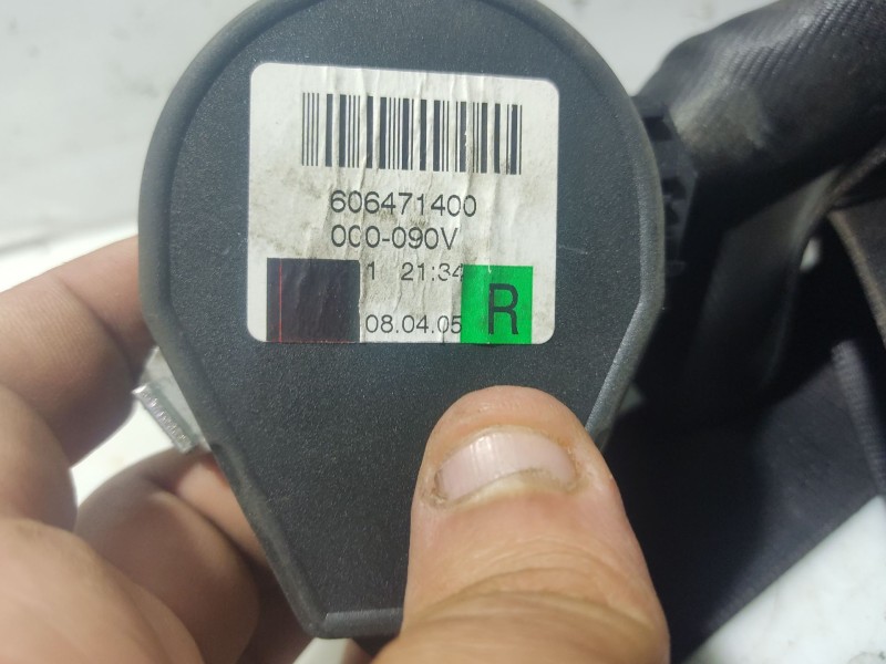 Recambio de cinturon seguridad trasero derecho para volkswagen golf v berlina (1k1) referencia OEM IAM 1K6857806DRAA  